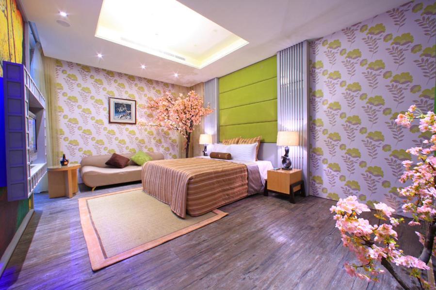 Rainbow Forest Motel Xiushui Bagian luar foto